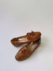 Liberta Tassel Leather Sandals