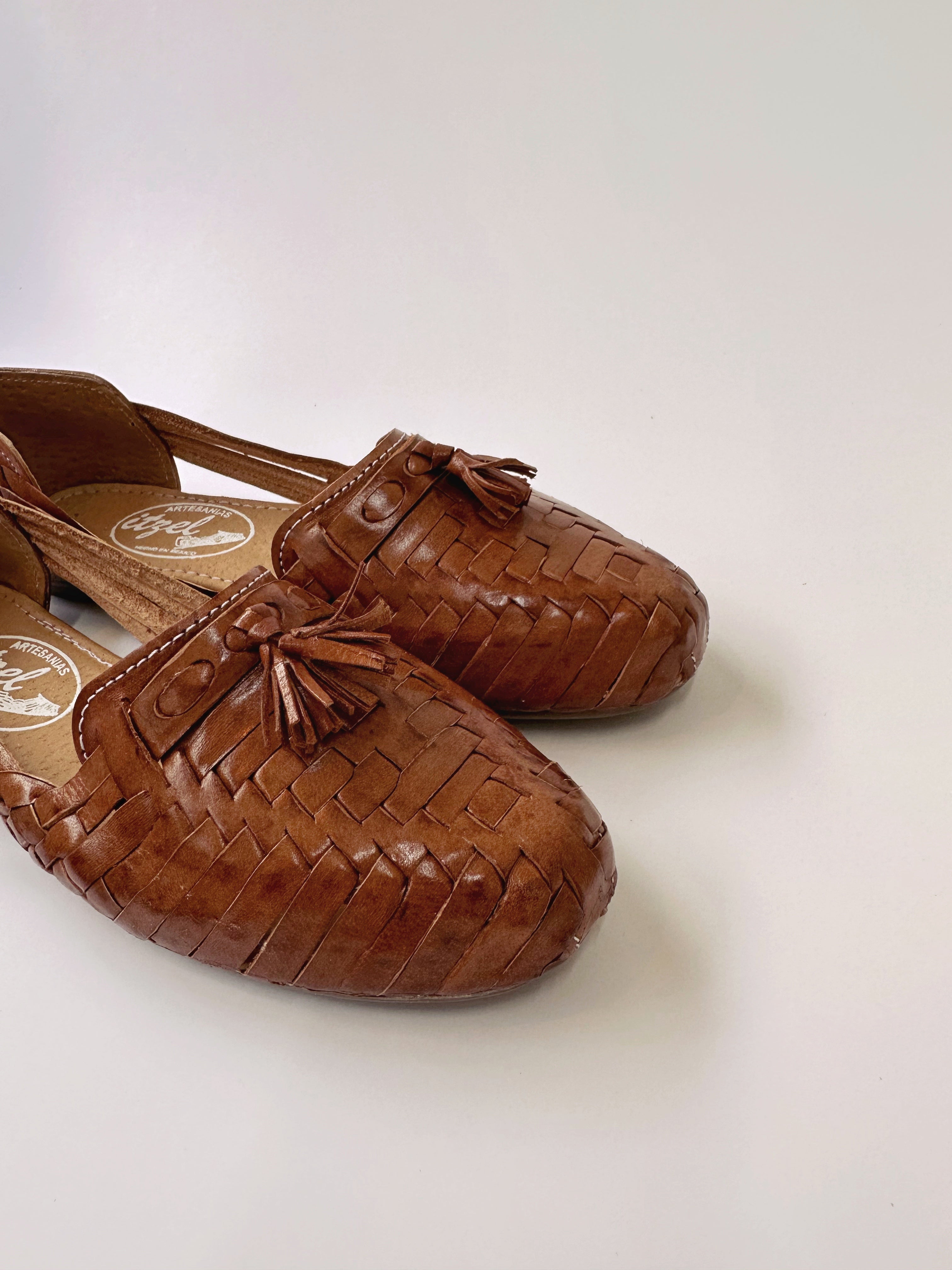 Liberta Tassel Leather Sandals