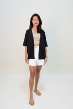 Load image into Gallery viewer, Soft Kimono - Black

