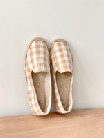 Load image into Gallery viewer, Espadrilles -  Honey Gingham
